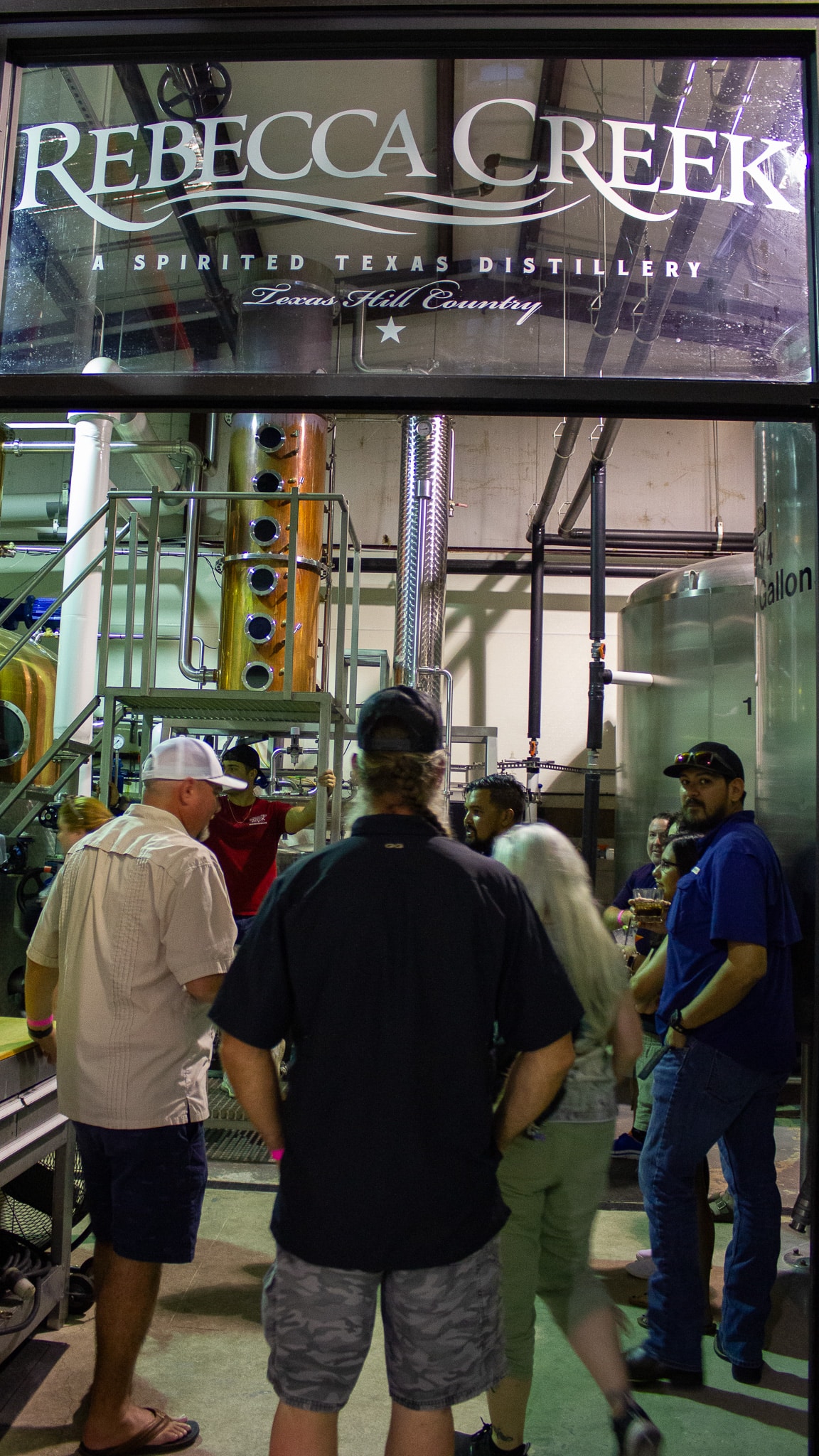 Rebecca Creek Distillery Tour