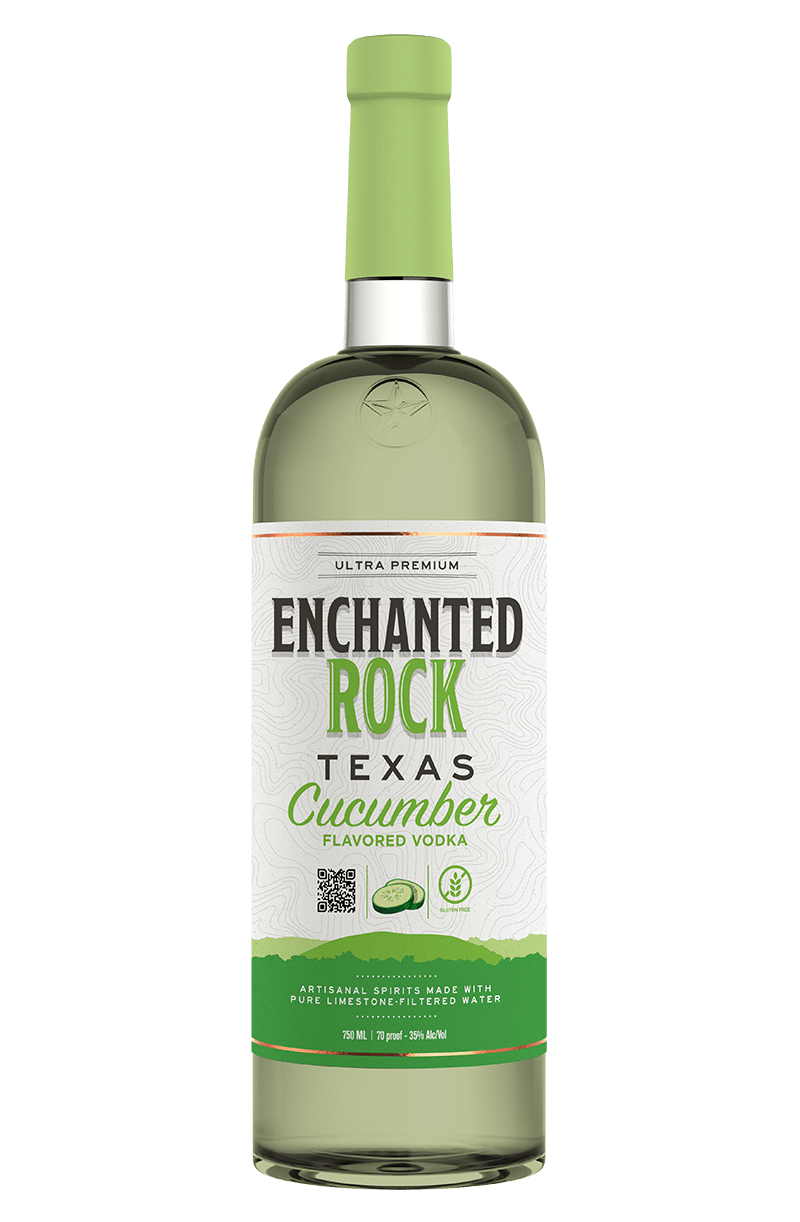 Enchanted Rock Vodka Cucumber Bottle