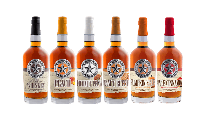 Texas Ranger Whiskey Product Lineup