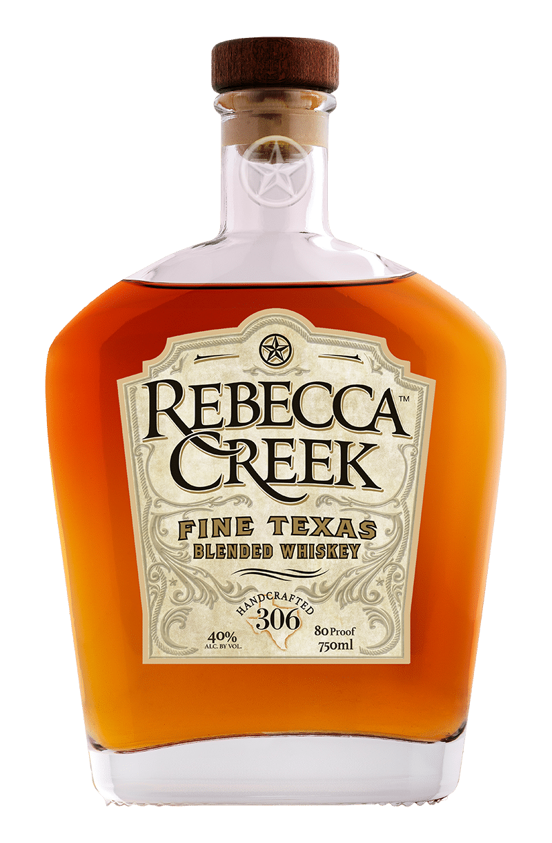 Rebecca Creek Whiskey Bottle